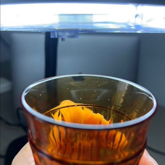 Indiana Glass Orange and Brown Drinkware Set for Dining - Picture 7 of 9